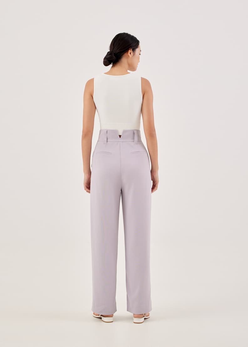 High waisted 2025 straight leg pants