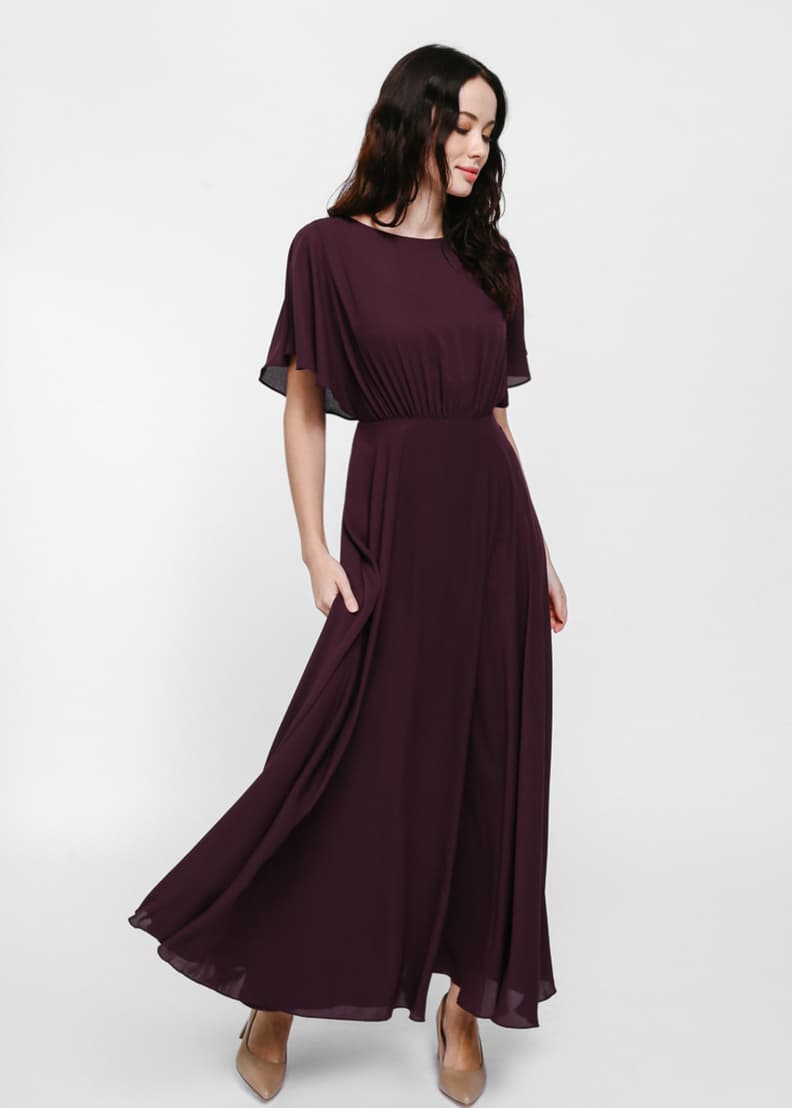 Maxi dresses with outlet sleeves near me