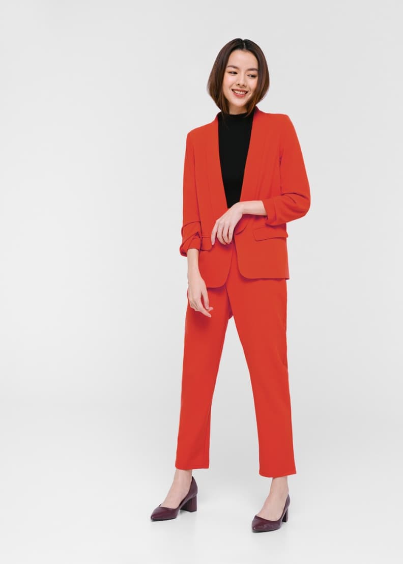 Meisel Shawl Collar Blazer