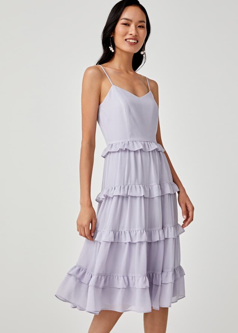 Darlene tiered 2025 ruffle dress