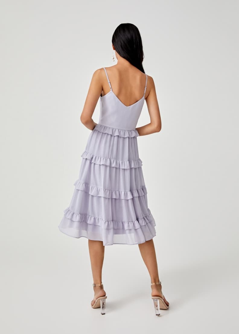 Darlene tiered 2025 ruffle dress
