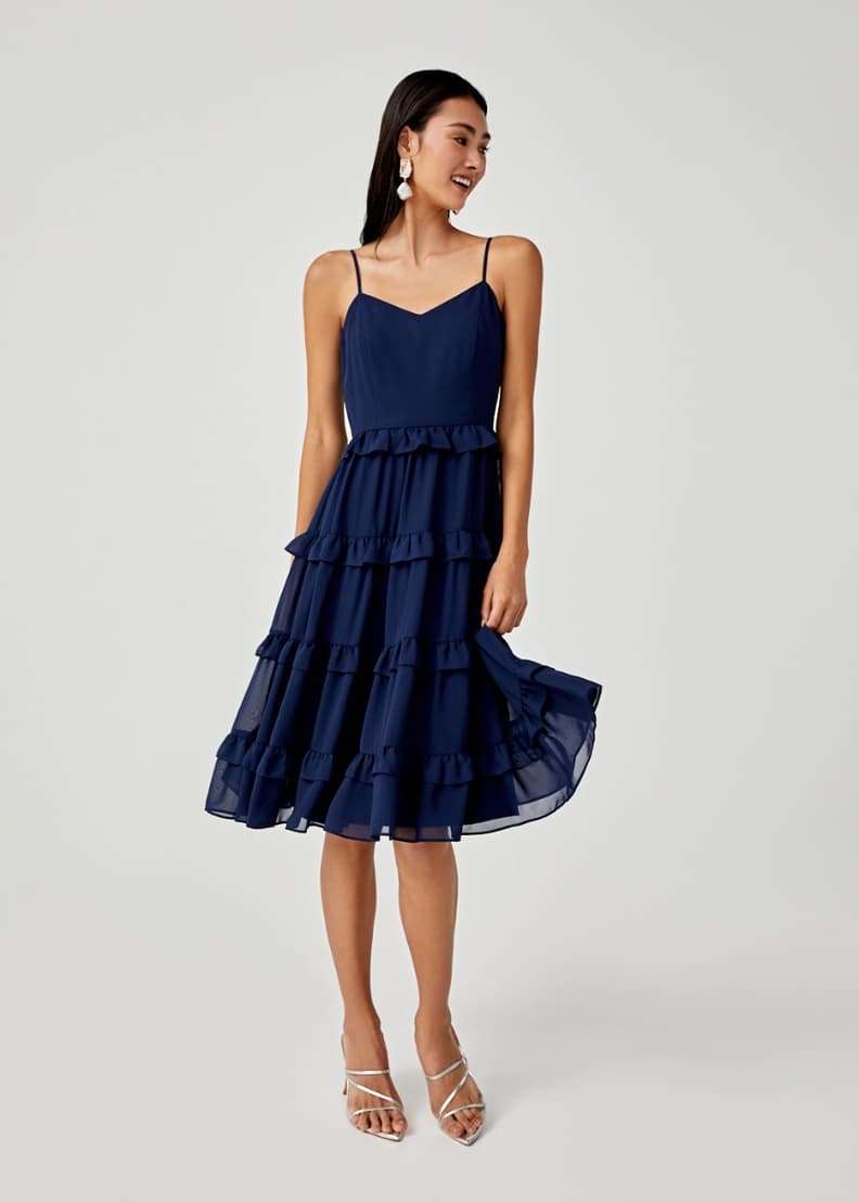 Darlene tiered shop ruffle dress