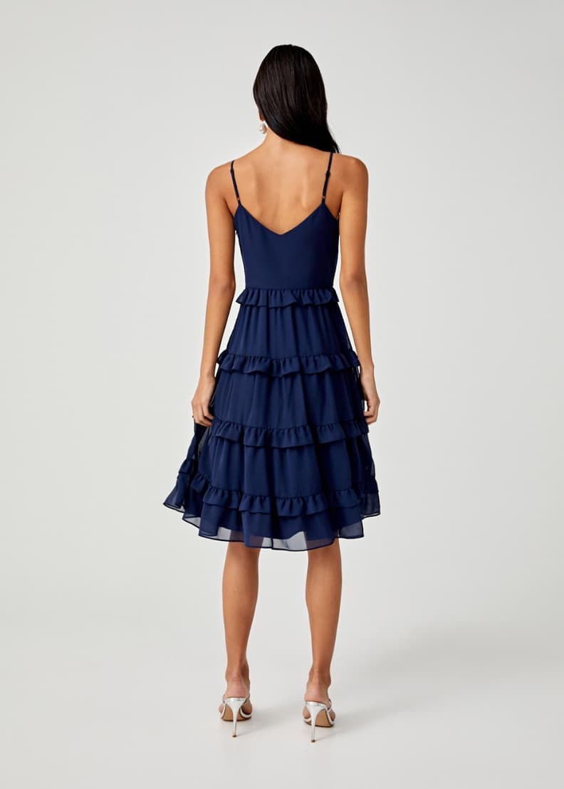 Darlene tiered shop ruffle dress