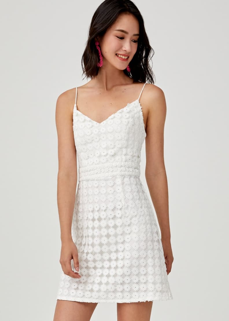 Lover white lace dress top
