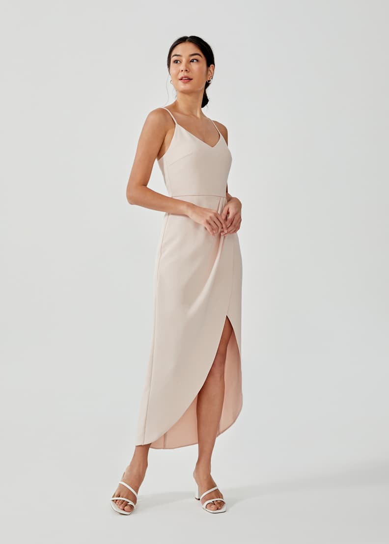 Tulip top maxi dress