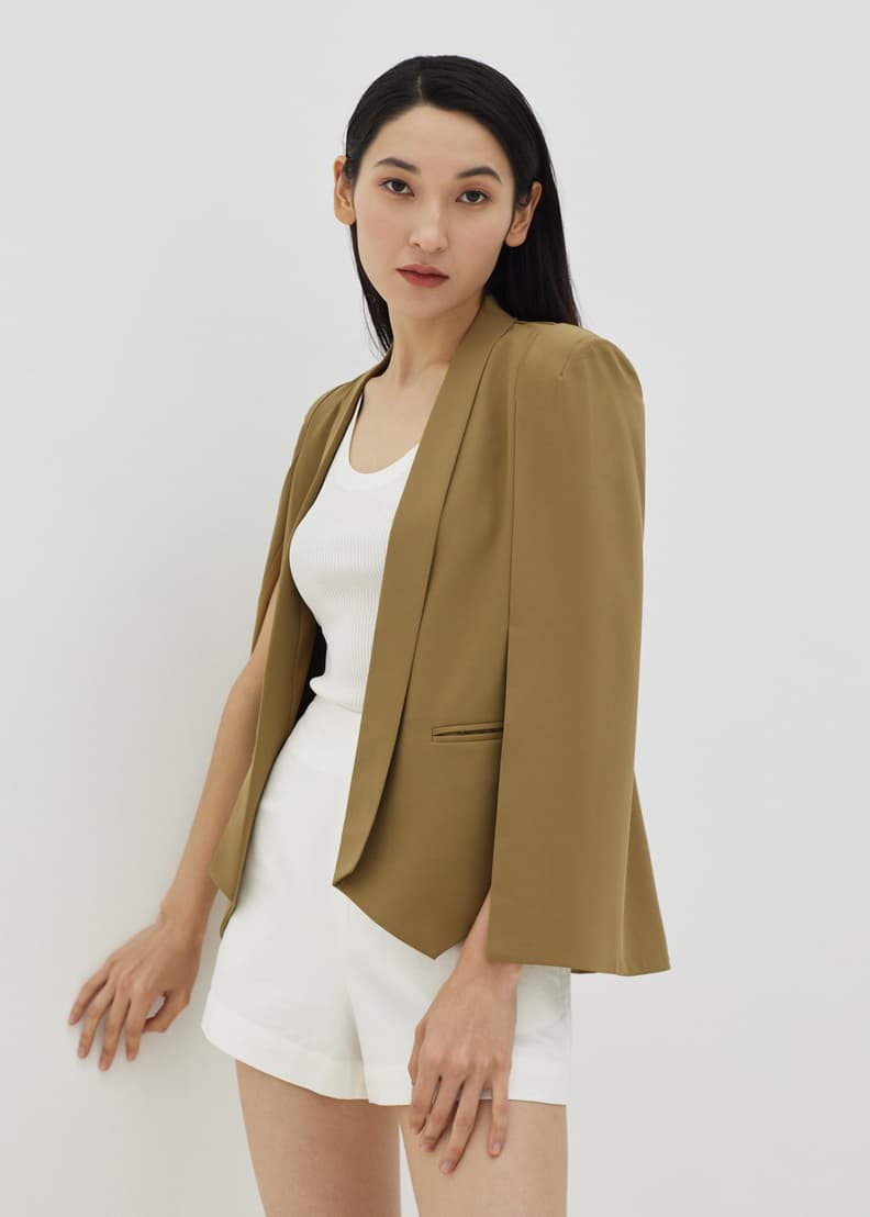 Buy Wyetta Cape Blazer Love Bonito Singapore Shop Women s