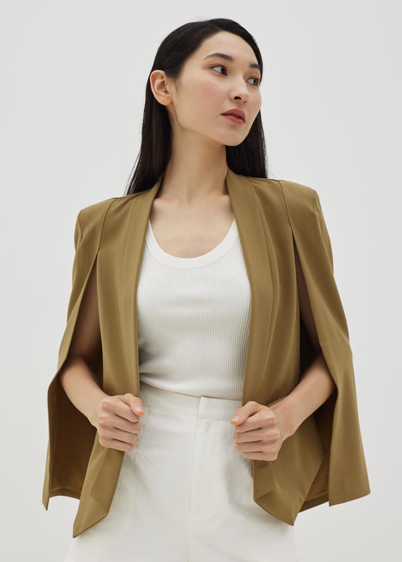 Buy Wyetta Cape Blazer Love Bonito Singapore Shop Women s