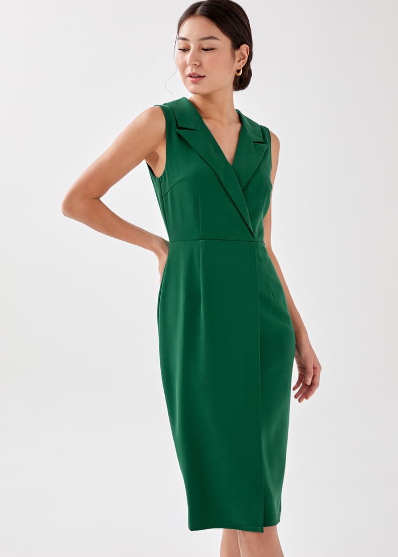 Uo gloria 2025 midi wrap dress