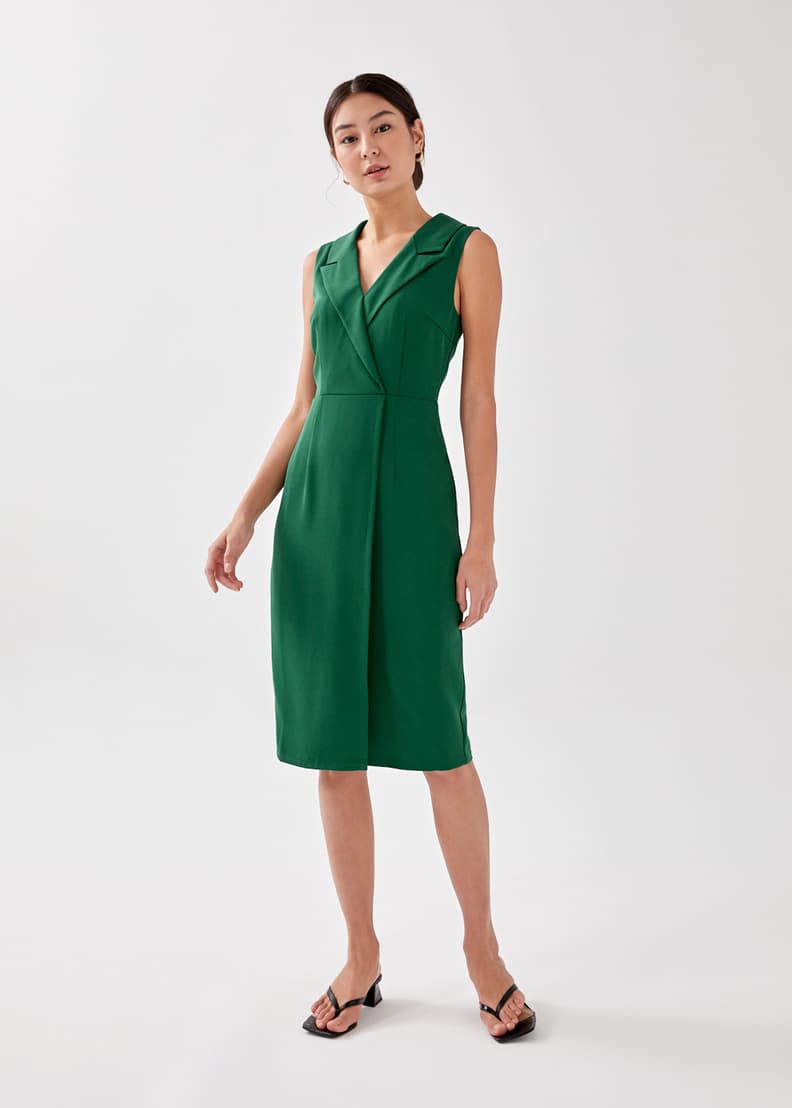 グロリア テーラード ボディコン ミディドレスを購入 Love Bonito Singapore 婦人服 レディースファッションをオンラインでショッピング Love Bonito Jp Women S Fashion