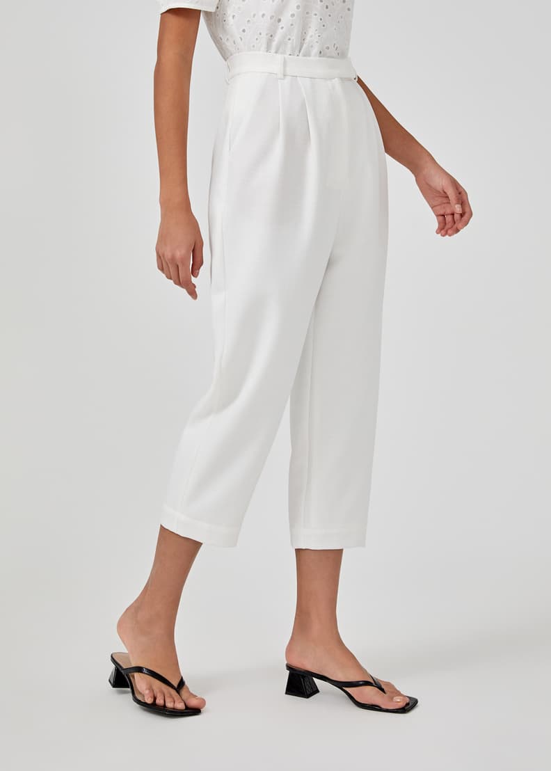 Barra Textured Peg Leg Pants | Love, Bonito MY