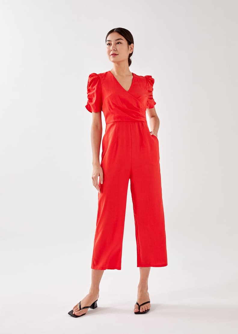 Love top sleeve jumpsuit