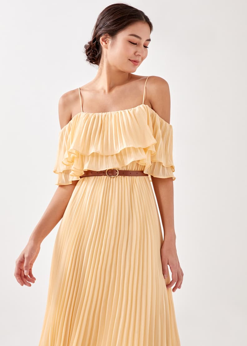 Love bonito pleated dress sales