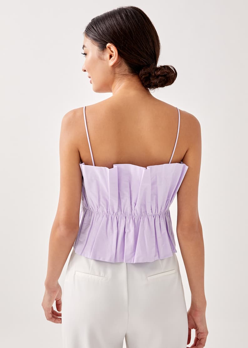 Buy Thelma Ruffle Camisole Top @ Love, Bonito Singapore | Shop Women's  Fashion Online | Love, Bonito SG