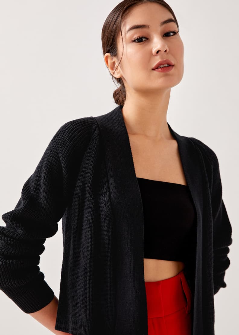Nice black cardigan discount