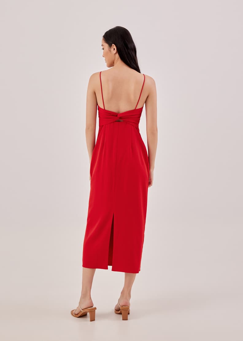 Love bonito red dress new arrivals