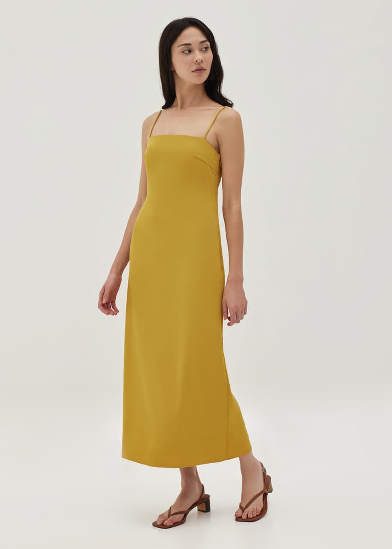Hermione Padded Knot Back Dress