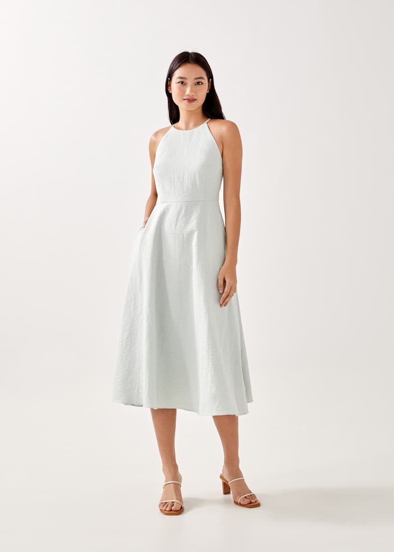 Evalynn Gingham Fit Flare Dress Love Bonito US