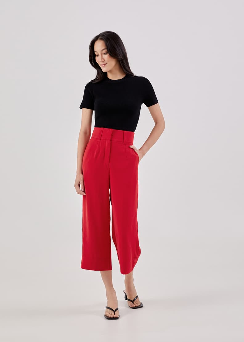Brisa Straight Leg Culottes Love Bonito ID