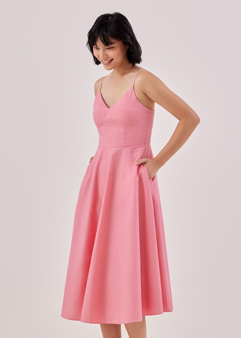 Bustier fit 2025 and flare dress