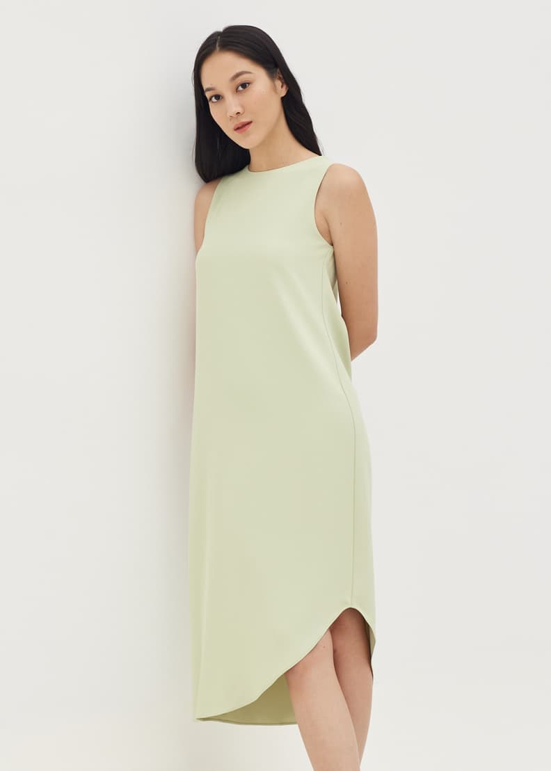 Buy Palmer Asymmetrical Column Dress Love Bonito Shop Women s