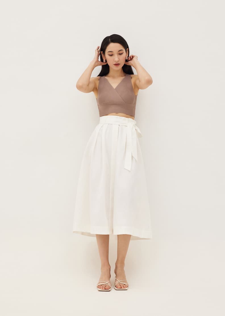 Paper bag 2025 flare skirt
