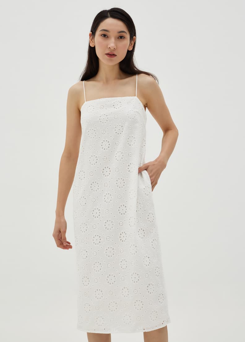 White line hotsell dress