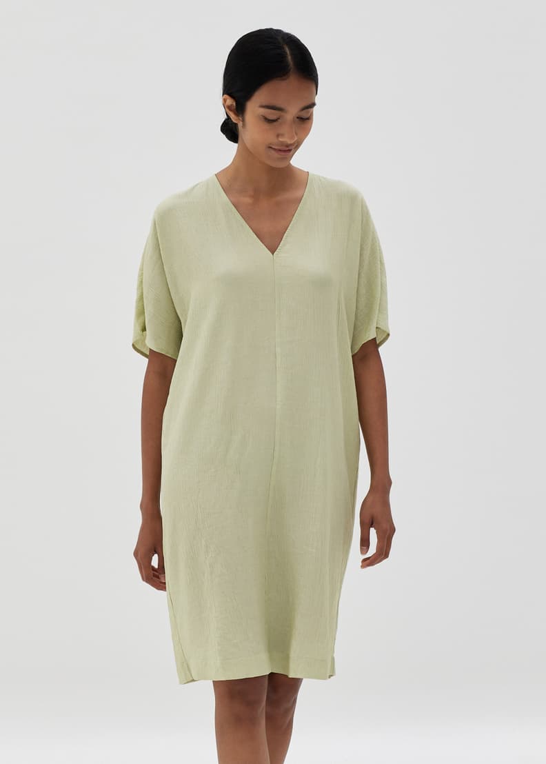 Buy Devina Textured Kaftan Lounge Dress @ Love, Bonito Singapore | Shop  Women's Fashion Online | Love, Bonito SG