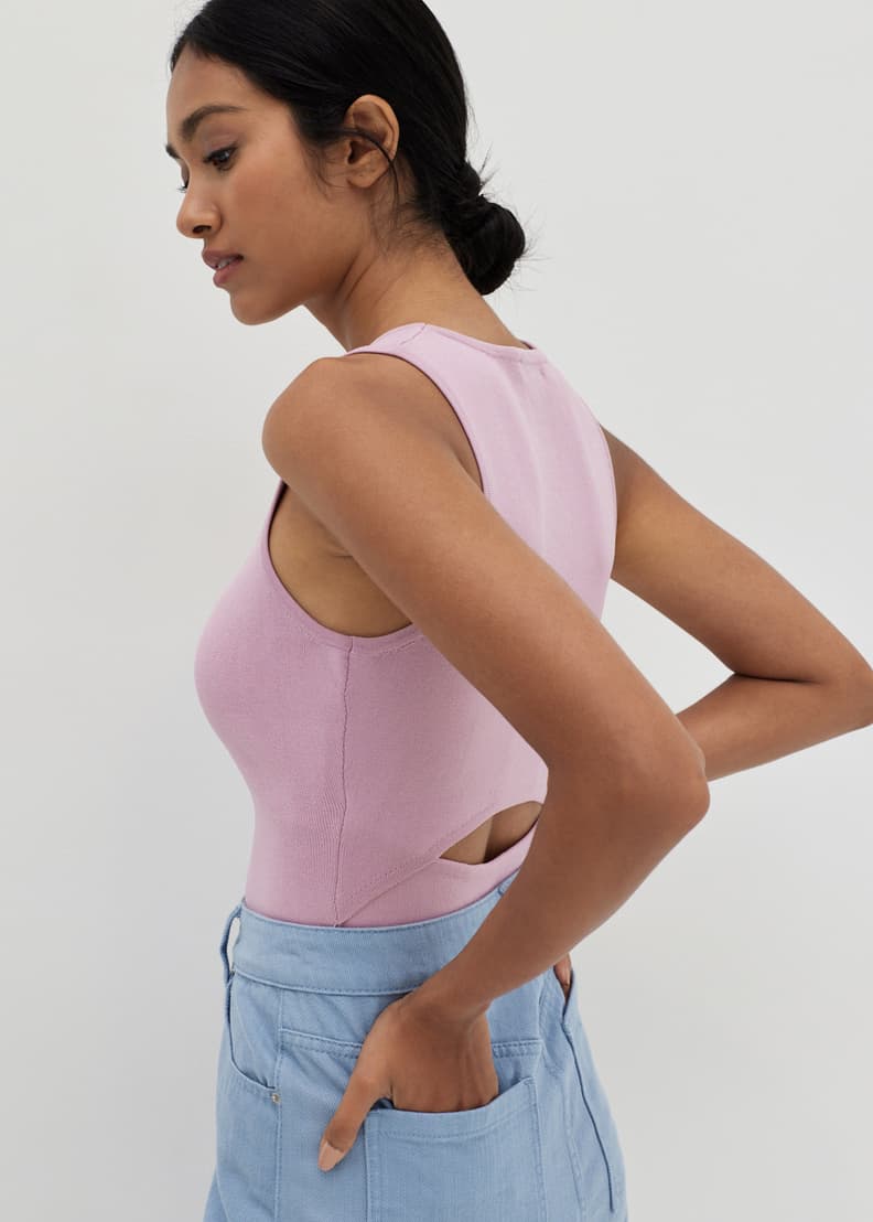 Jannah Back Cut Out Tank Top