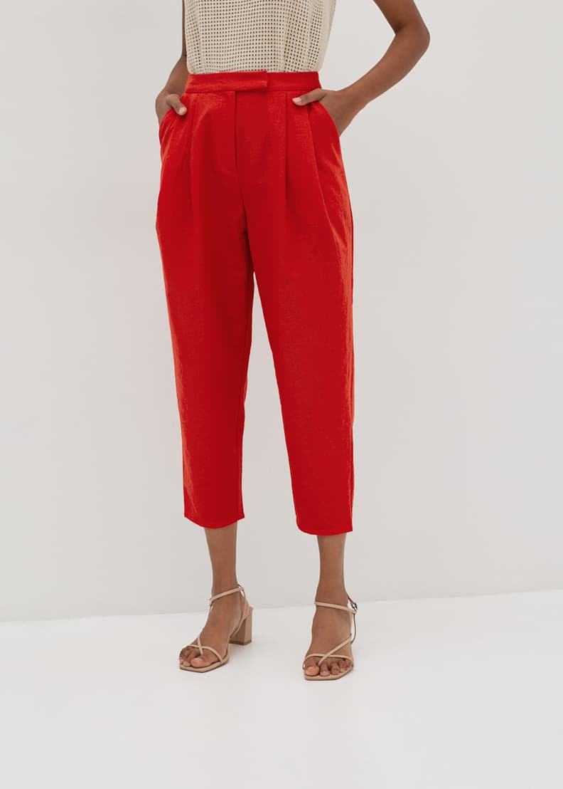 Vanessa Tailored Cuffed Pants Love Bonito US