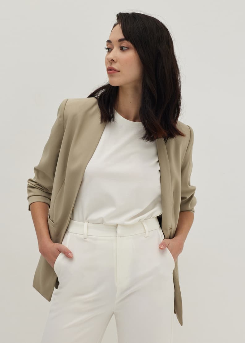 Shoulder on sale padded blazer