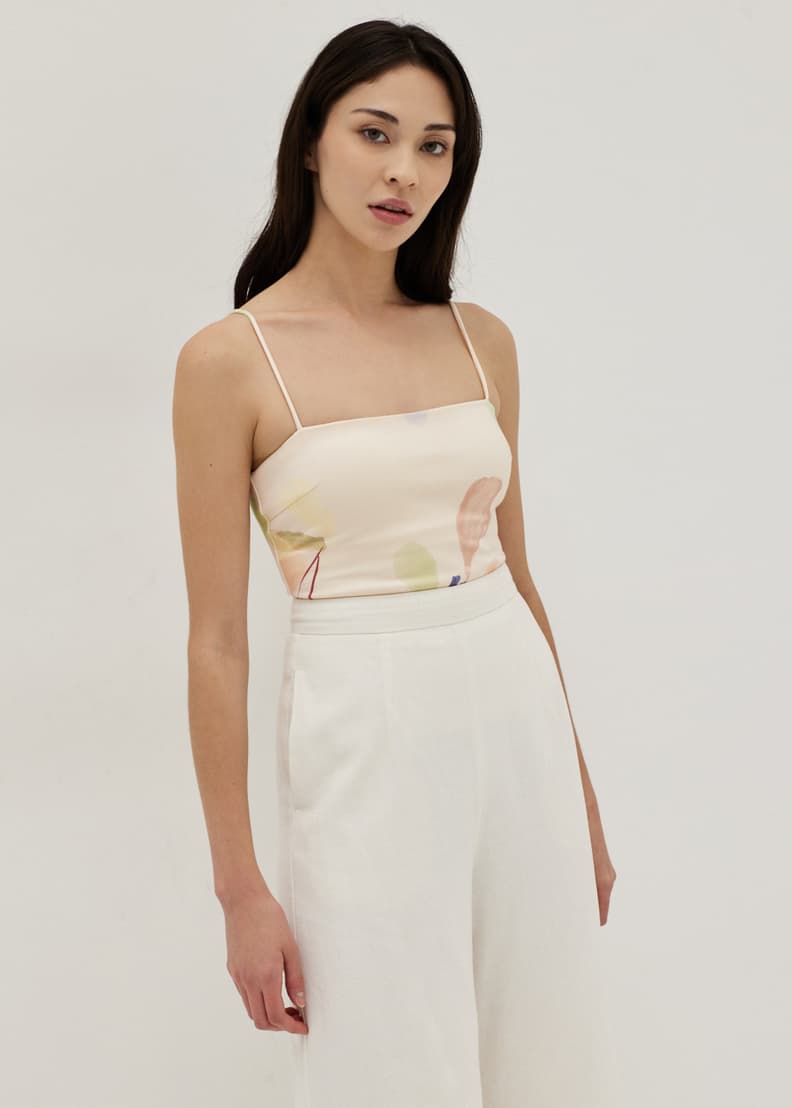 Padded camisole top deals