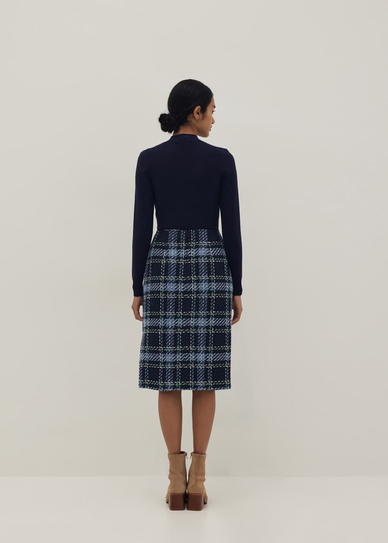 Plaid pencil skirt xs sales