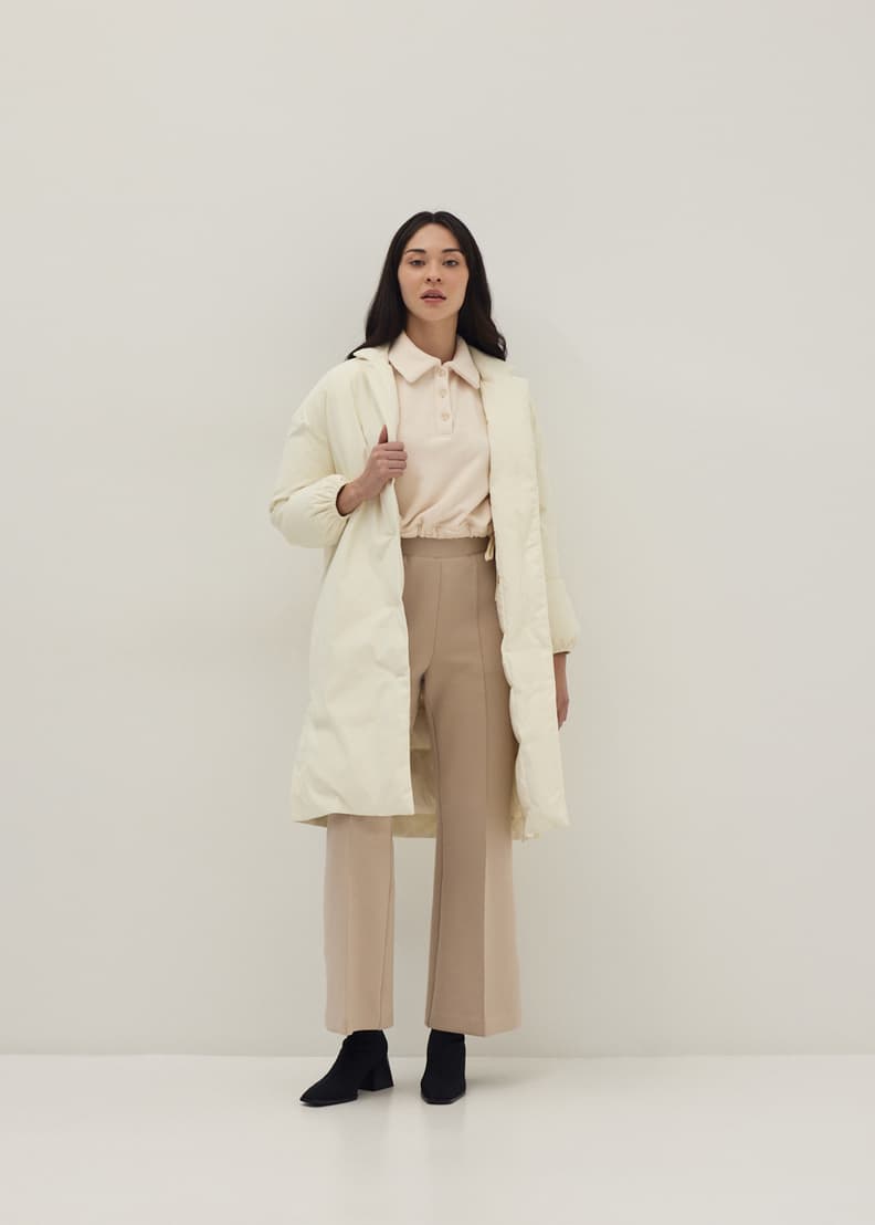 Puffer duster coat sale