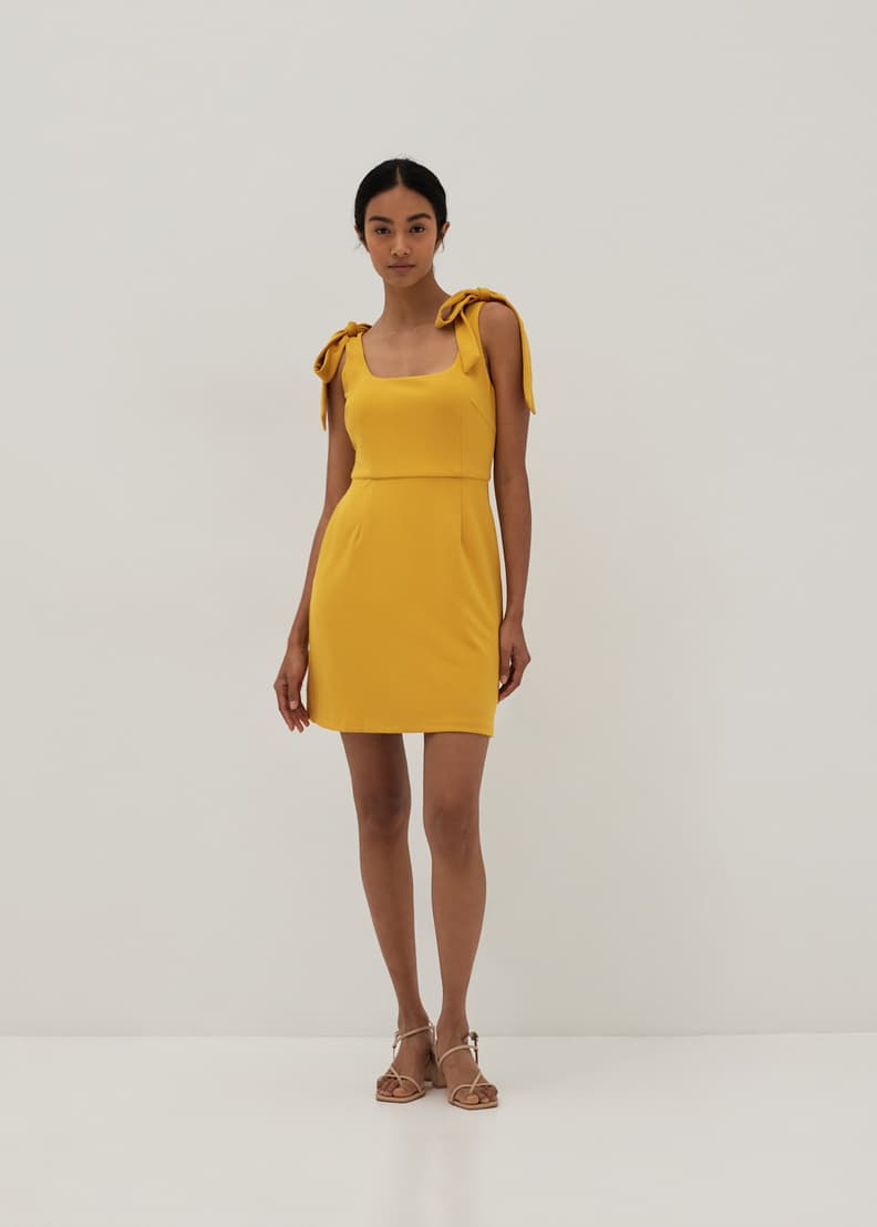Straight line hot sale mini dress