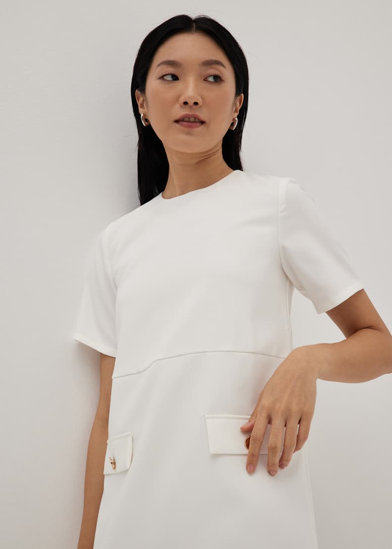 Womens shift dress with pockets 2025