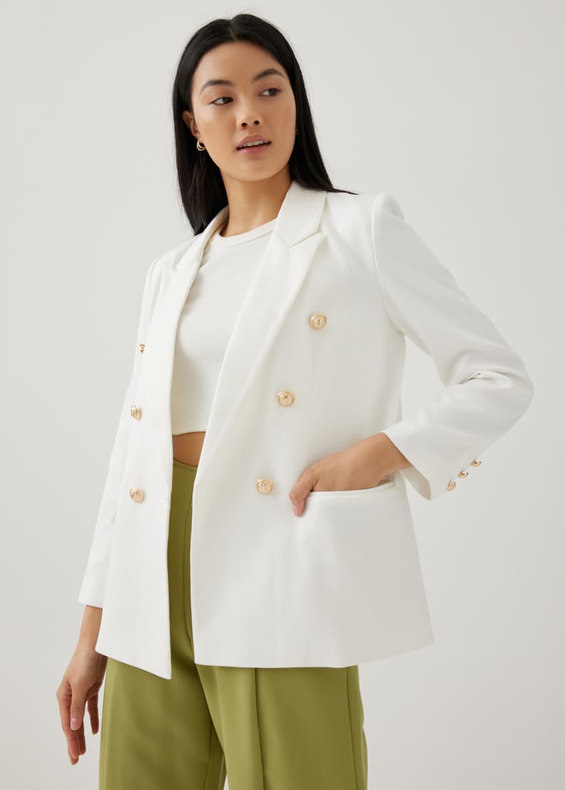 Jelena Tweed Tailored Blazer