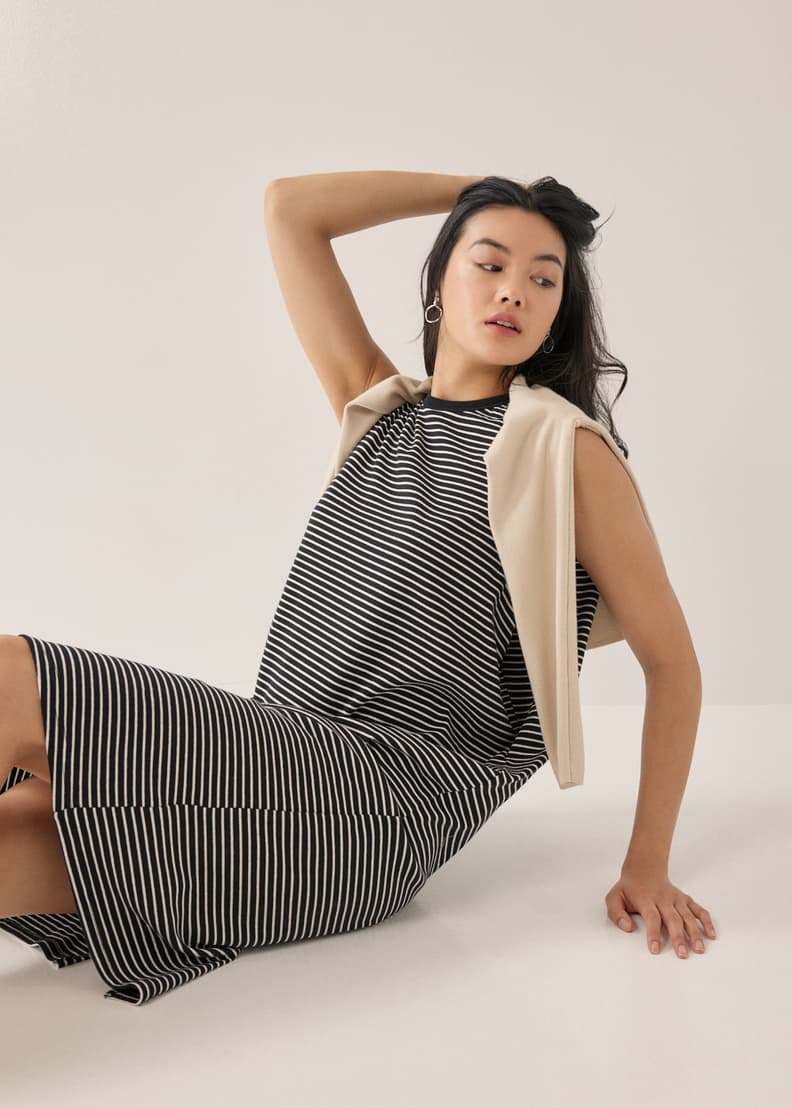 Glamorous stripe dress on sale