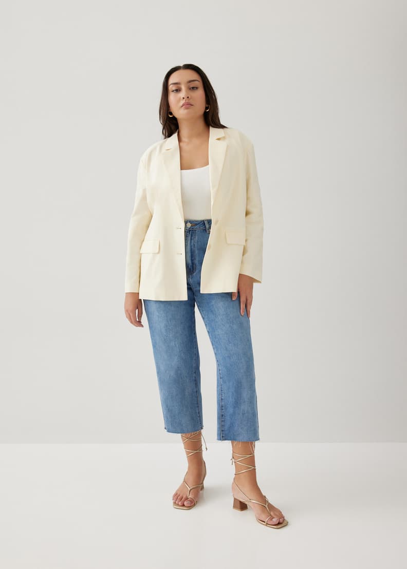 White linen shop jackets womens