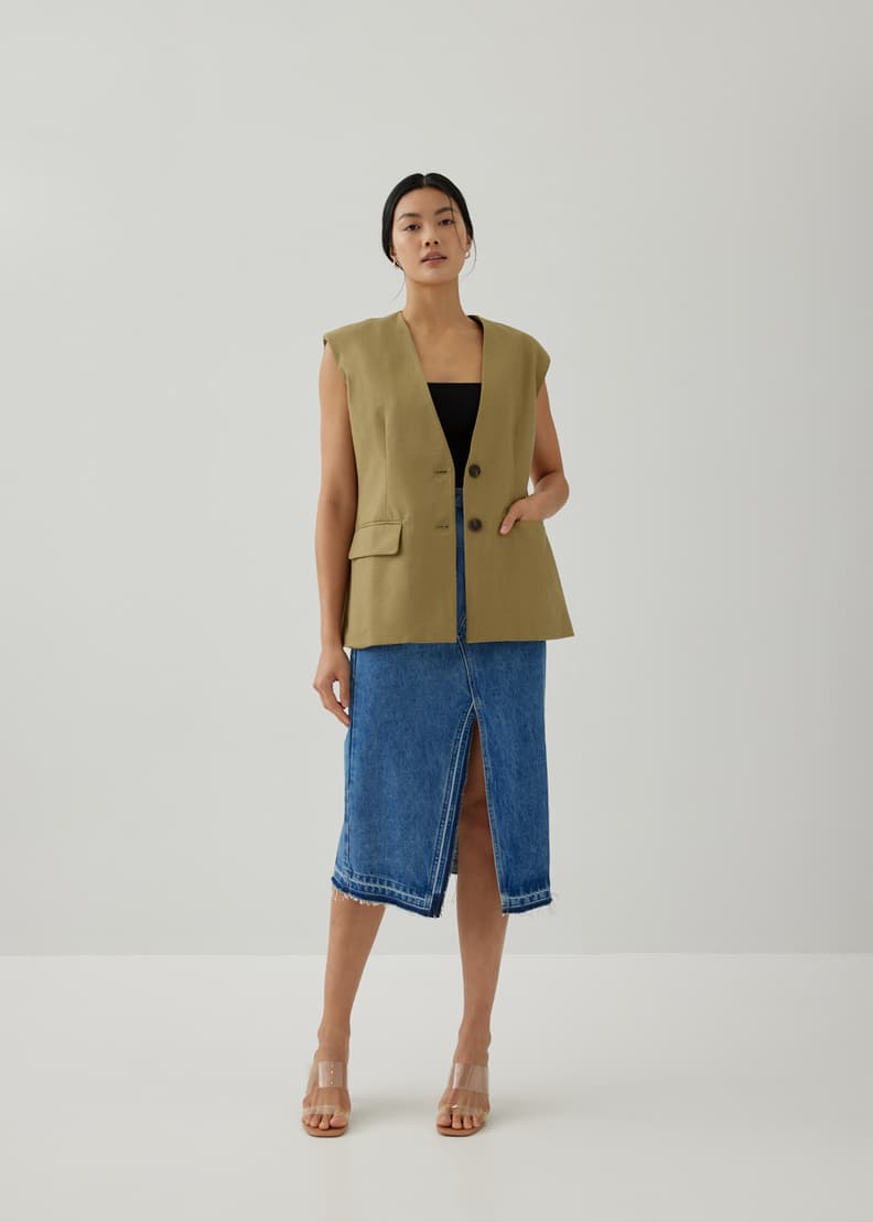 Vest padded outlet
