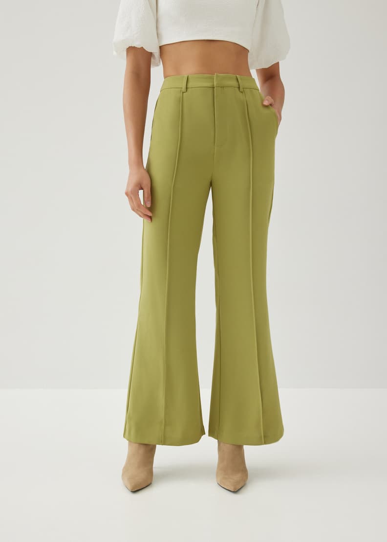 Novali Pintuck Flare Pants | Love, Bonito US Novali Pintuck Flare Pants | Love, Bonito US