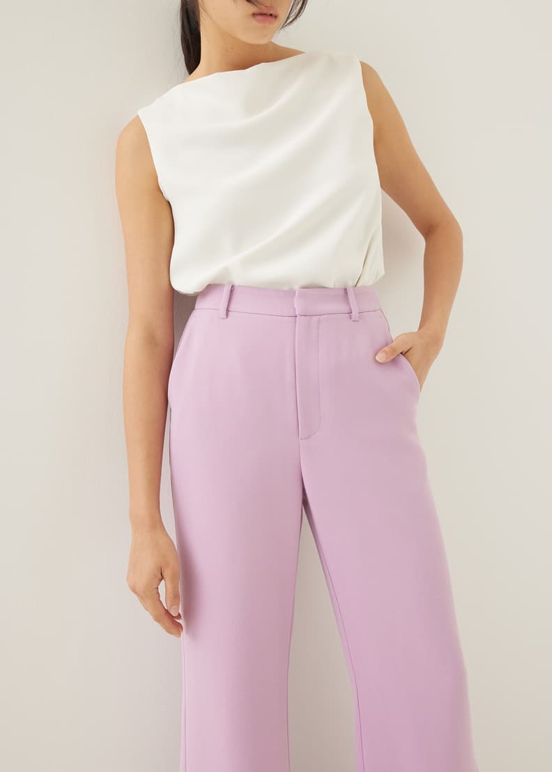 Petite flare cheap leg pants