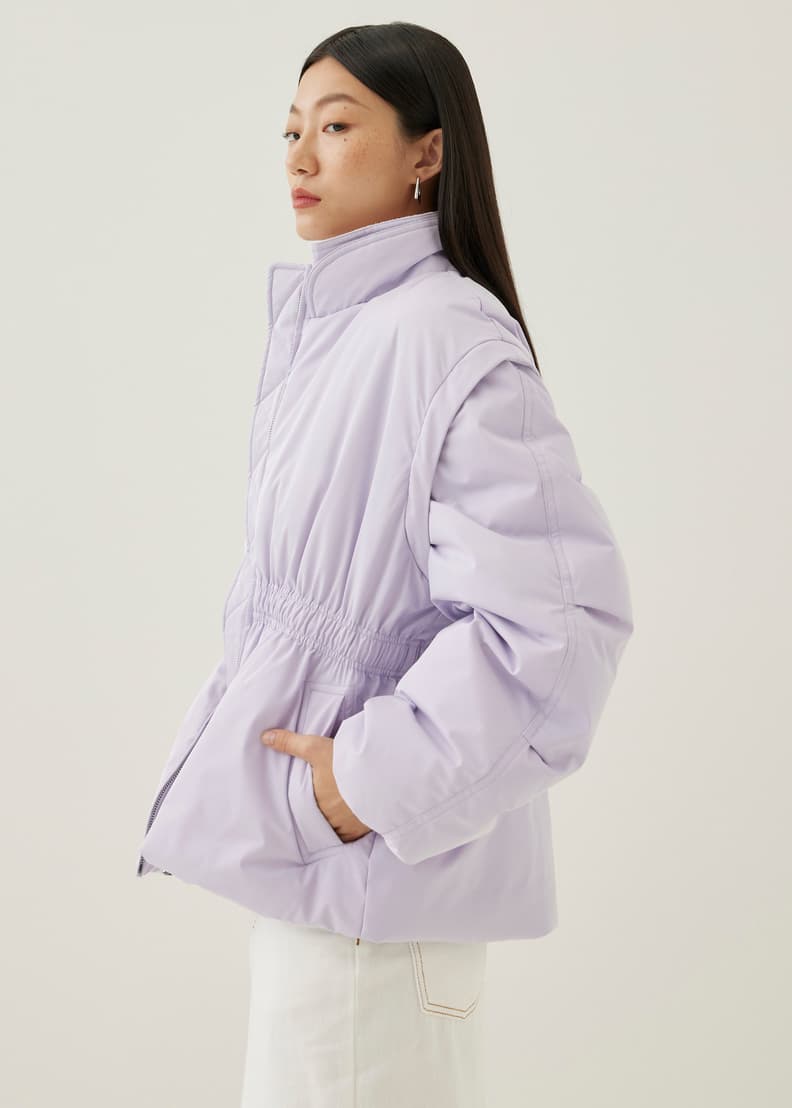 Buy Onda Elastic 2 in 1 Puffer Jacket Love Bonito Singapore