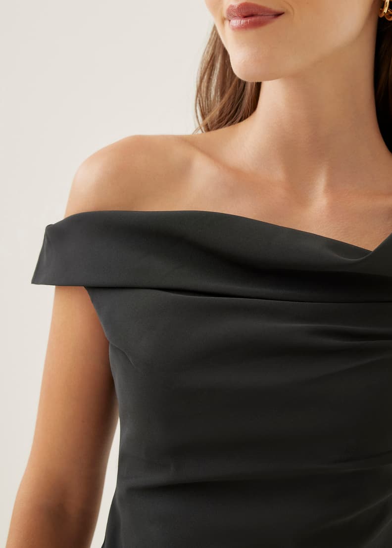 Shanneth Asymmetric Off Shoulder Top | Love, Bonito INTL
