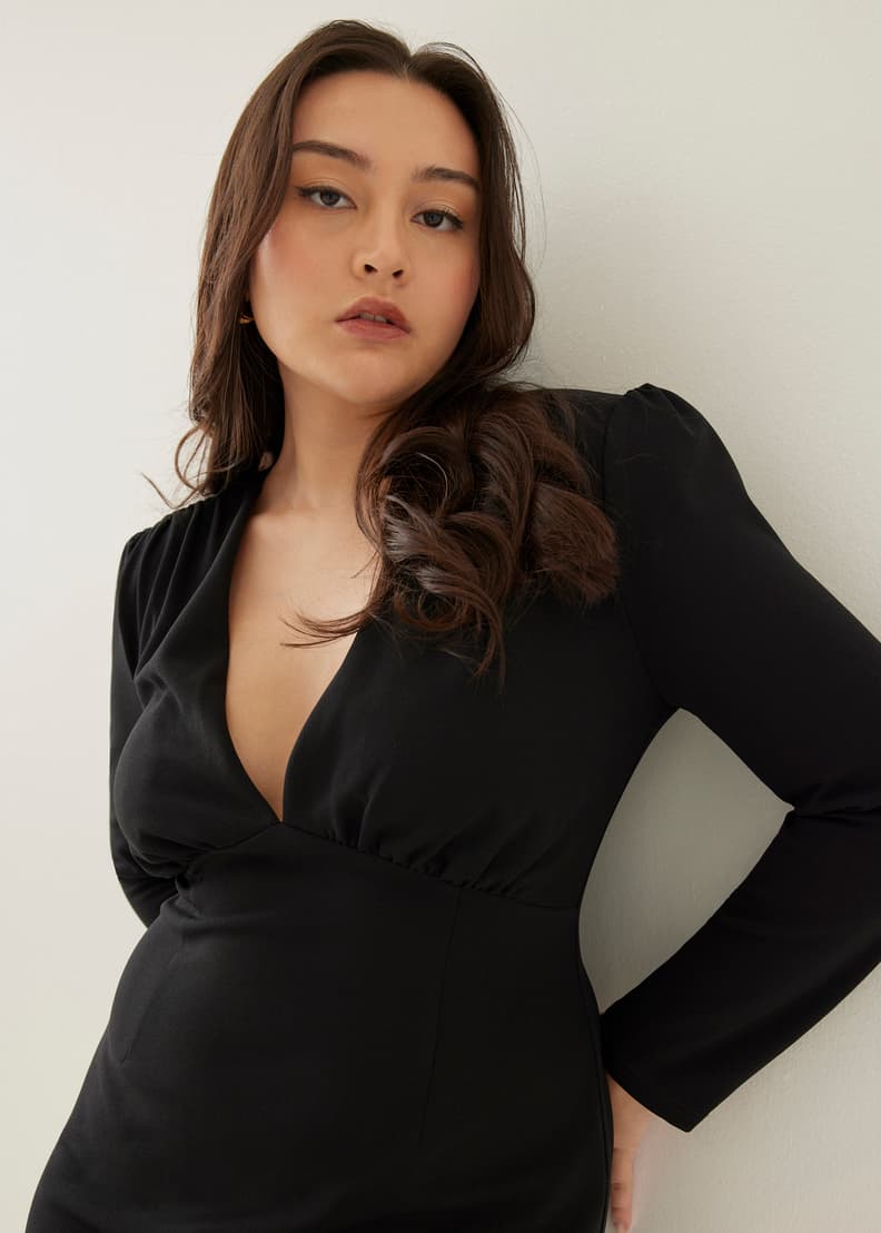 【オンライン限定商品】  A-line Padded Paulette Mini US Bonito Love, | Dress トップス