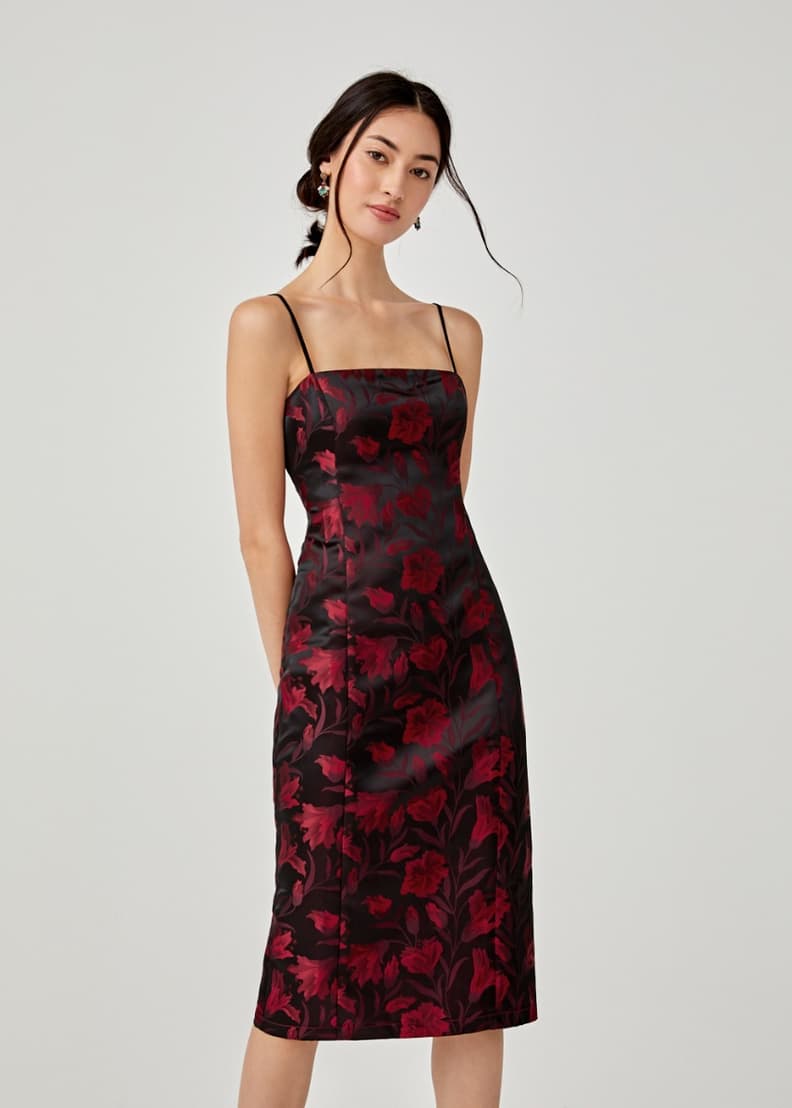 Eirene Jacquard Bodycon Dress Love Bonito Philippines
