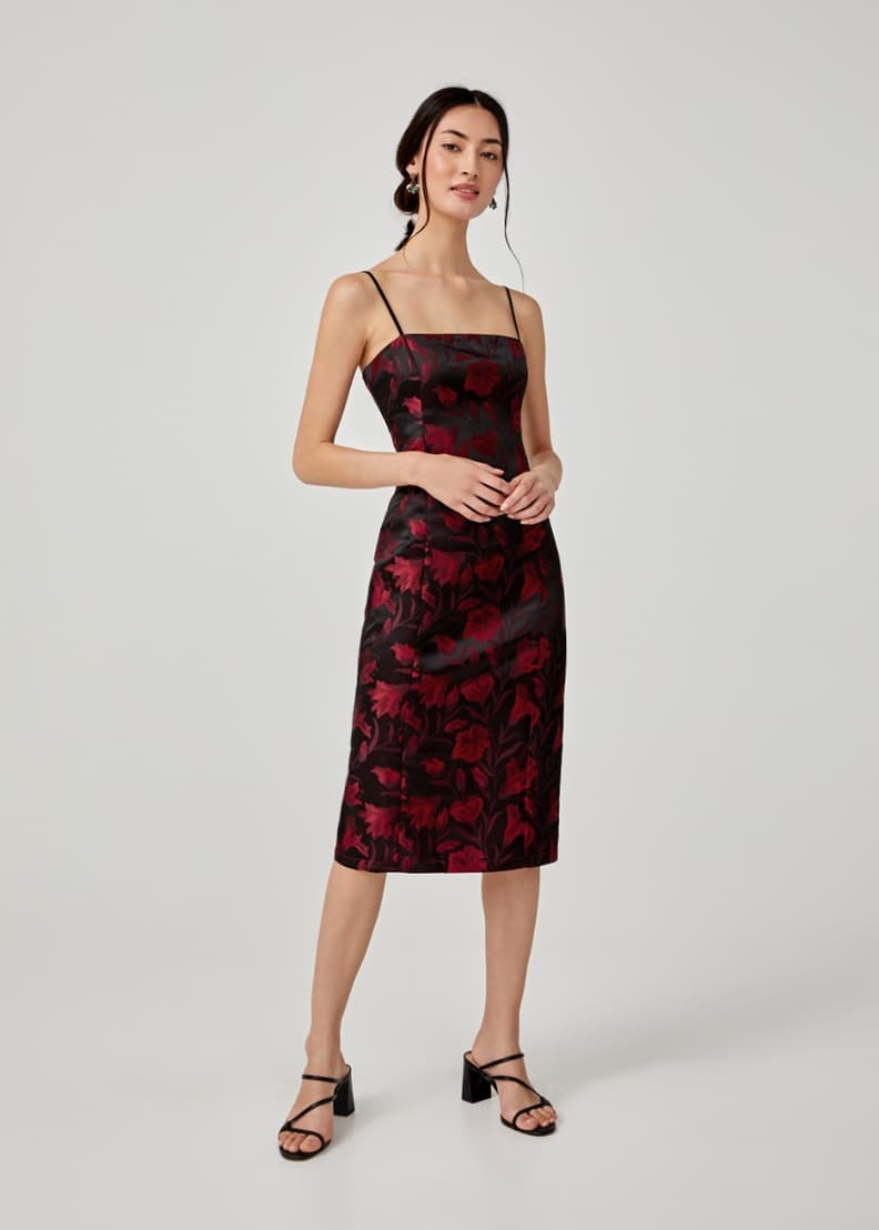 Eirene Jacquard Bodycon Dress Love Bonito US