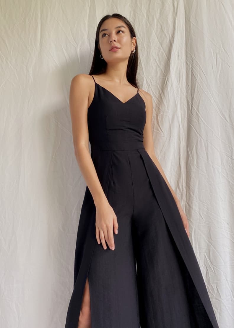 Emerlinda Slit Leg Jumpsuit