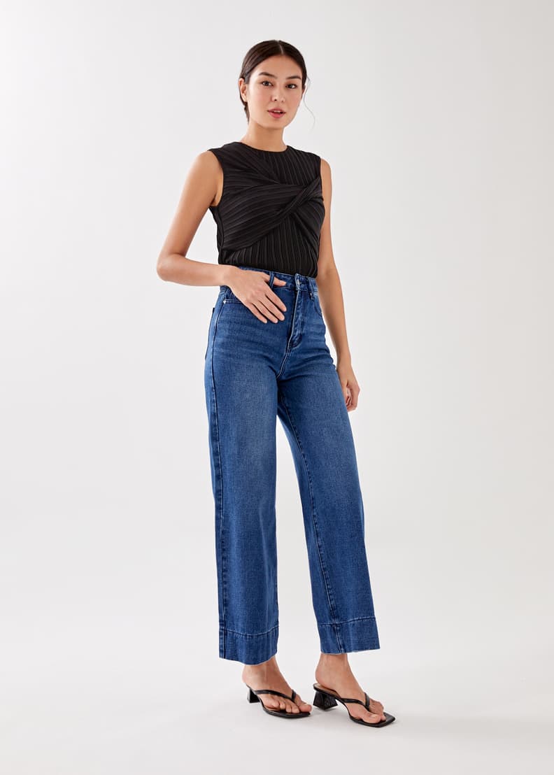 Buy Waverly Pleated Twist Front Top @ Love, Bonito | Shop Women's ...