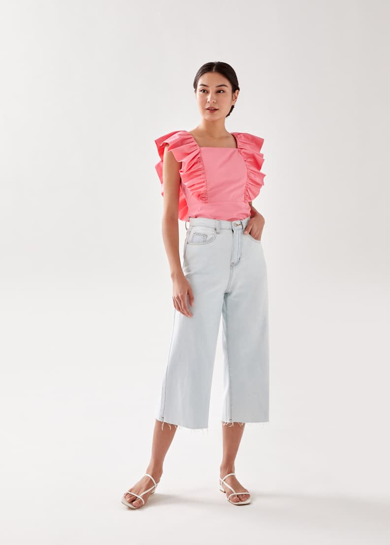 Ruffle store back top