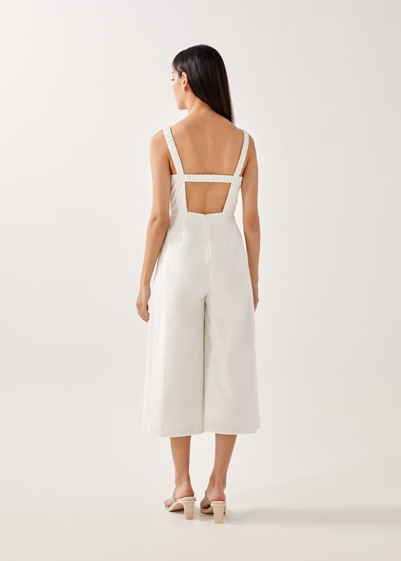 Ambrette Padded Midi Jumpsuit